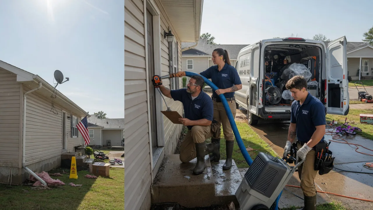 Ceiling Water Damage Restoration in Glen, MT near me